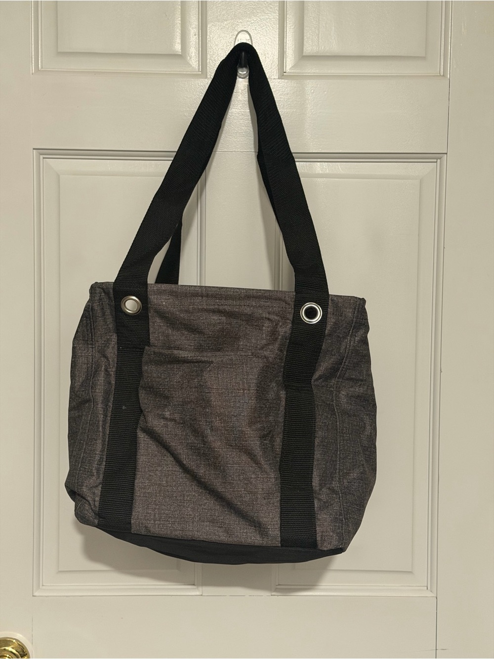 Thirty One grey small utility tote